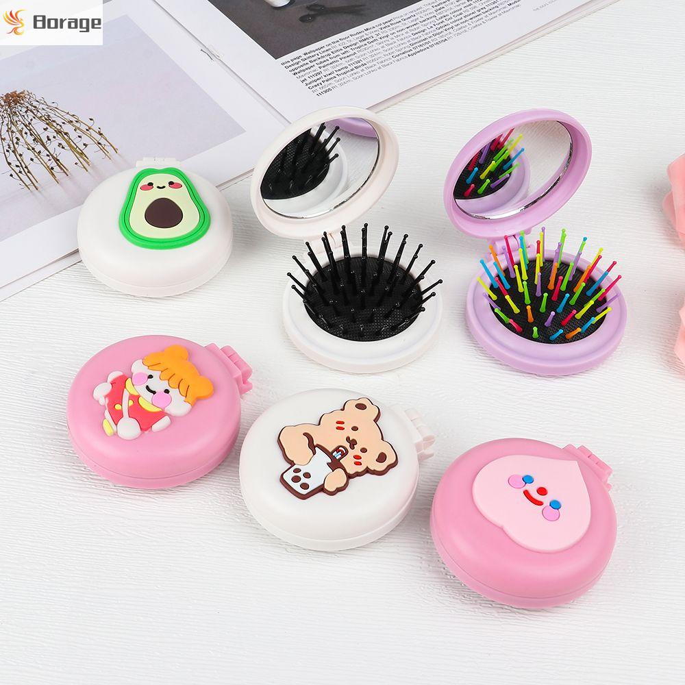 [Hàng mới về] Lược chải tóc mềm mại 2 trong 1 chống tĩnh điện tiện dụng
