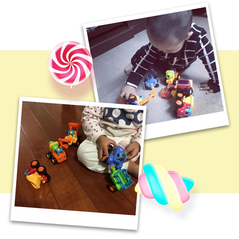 Xe Hơi Đồ Chơi Sống Động Vui Nhộn Cho Bé