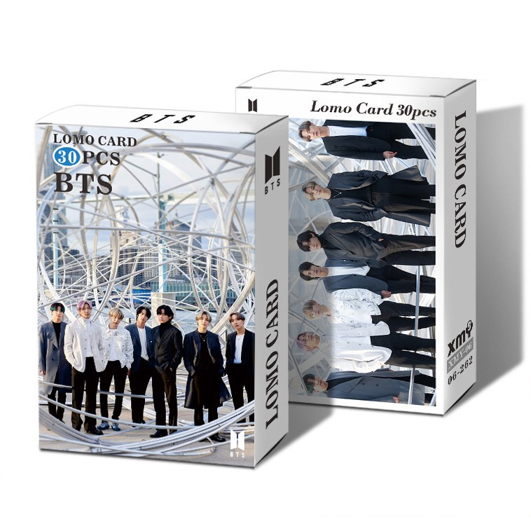 Bộ Lomo card BTS 30 ảnh