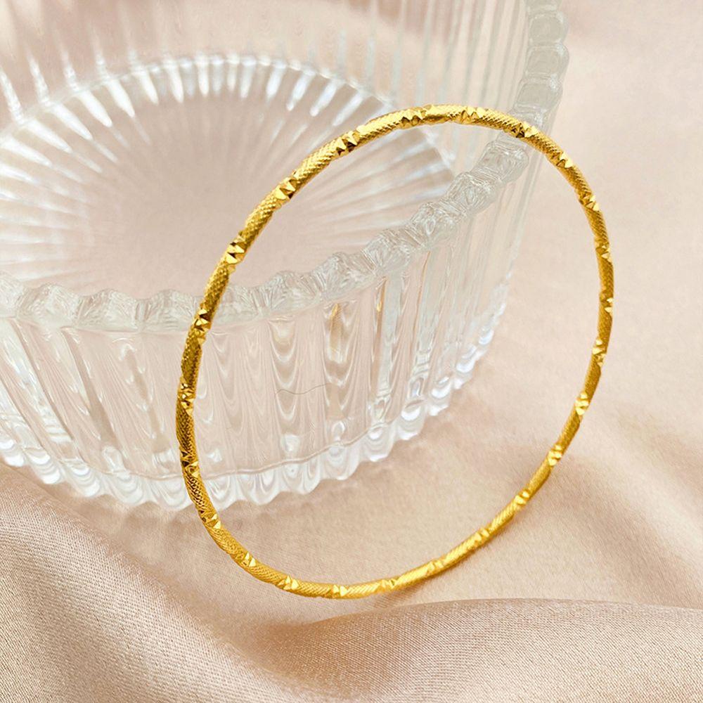 Bộ Vòng Đeo Tay Khắc Họa Tiết CLEOES Phong Cách Hàn Quốc Tinh Tế Thời Trang Cho Nữ