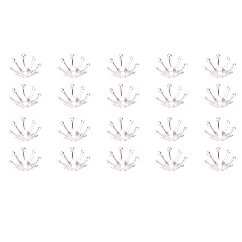 Bộ 20 Đầu Nối Hạt Hình Bông Hoa Dùng Làm Trang Sức