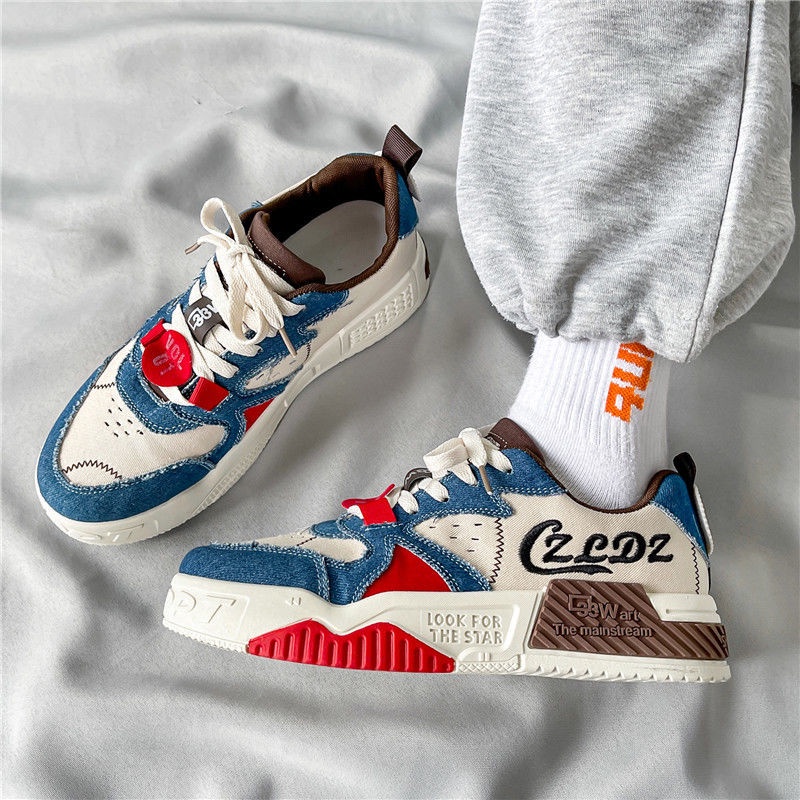 ✨Giày Thể Thao Vải Canvas Thoáng Khí Thời Trang Mùa Hè 2022 Phong Cách Mới Cho Nam