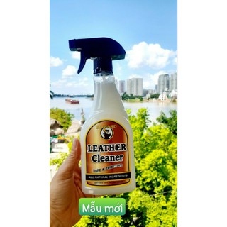 Dung dịch làm sạch ghế da, sofa da, nội thất howard leather cleaner, 473ml