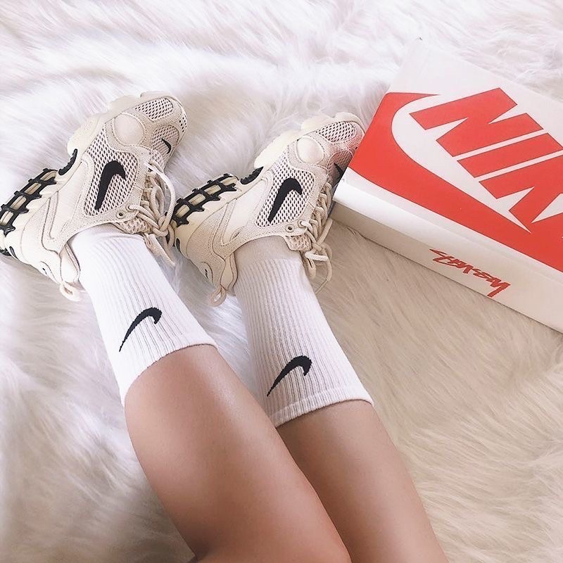 Tất Cổ Cao?Combo 2 Đôi ?Vớ, Tất Unisex Cổ Cao Nik Caro Chất Liệu Cotton Siêu Mềm Phong Cách Hàn
