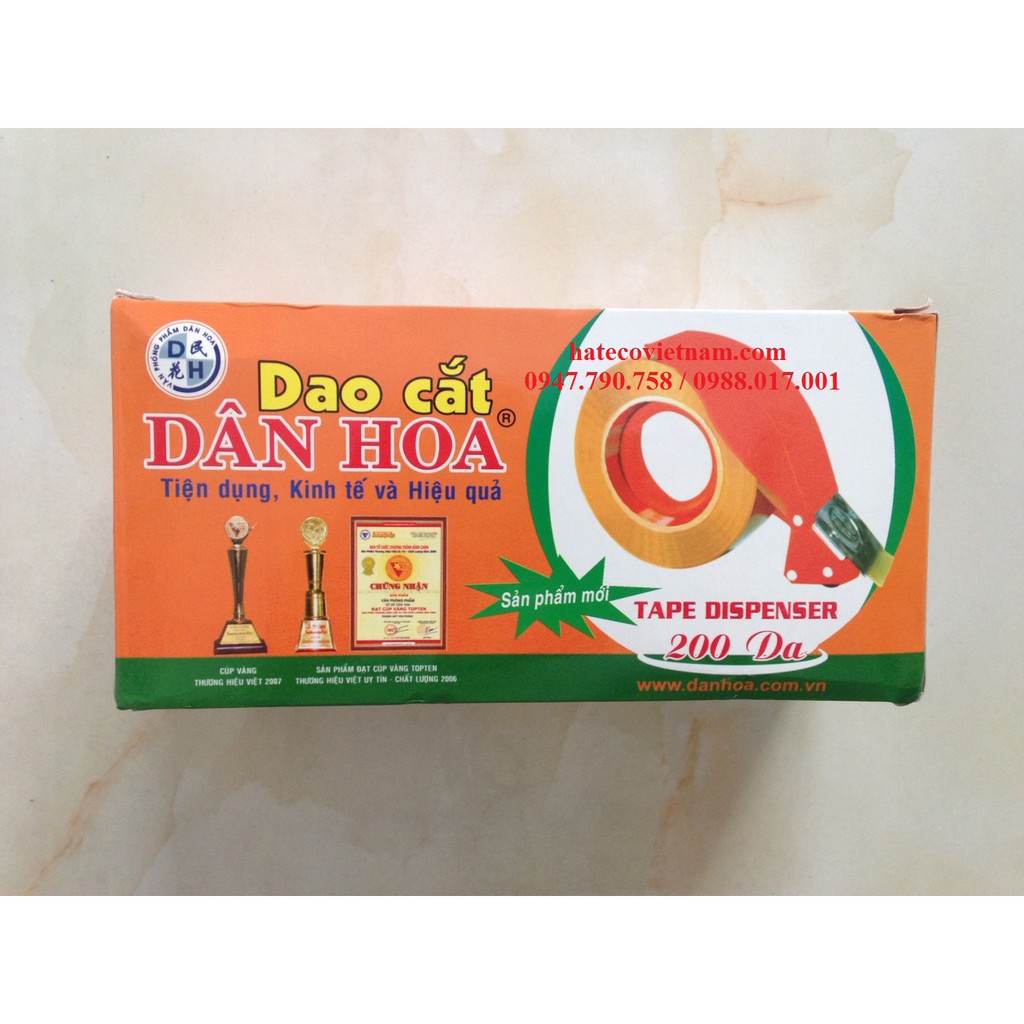 Cắt băng dính 200ya - cắt băng keo Dân Hoa (Cắt cuộn 1kg)