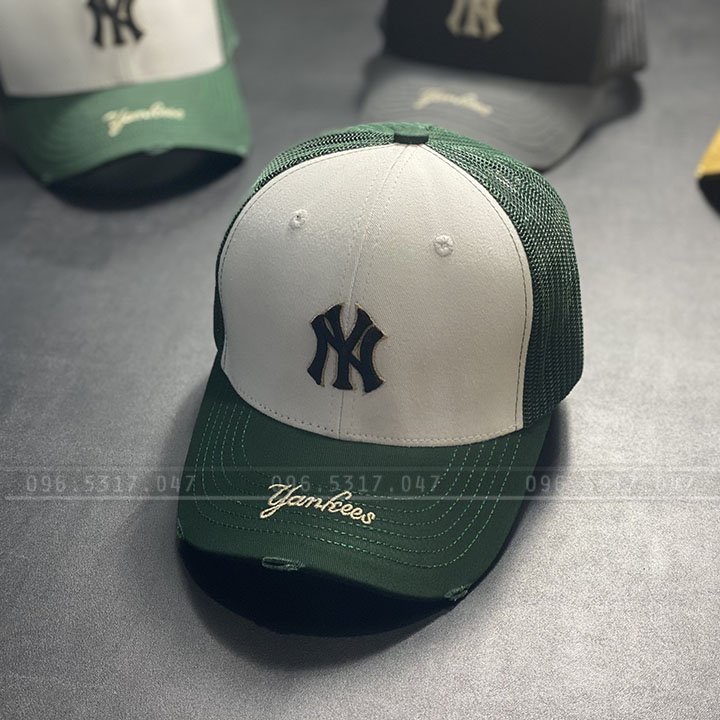 Mũ Nón Kết NY MLB Bóng Chày, Phong Cách Hàn Quốc, Hàng Nhập Đầy Đủ Tem