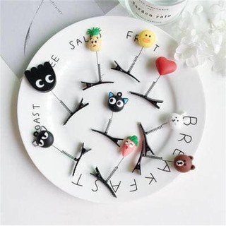 Kẹp tóc lò xo cute