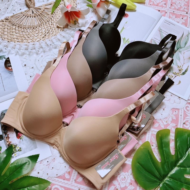 Áo lót nữ định hình BIGSIZE bản to cúp C đệm mỏng có gọng, áo ngực nâng chống chảy xệ, gom ngực che khuyết điểm