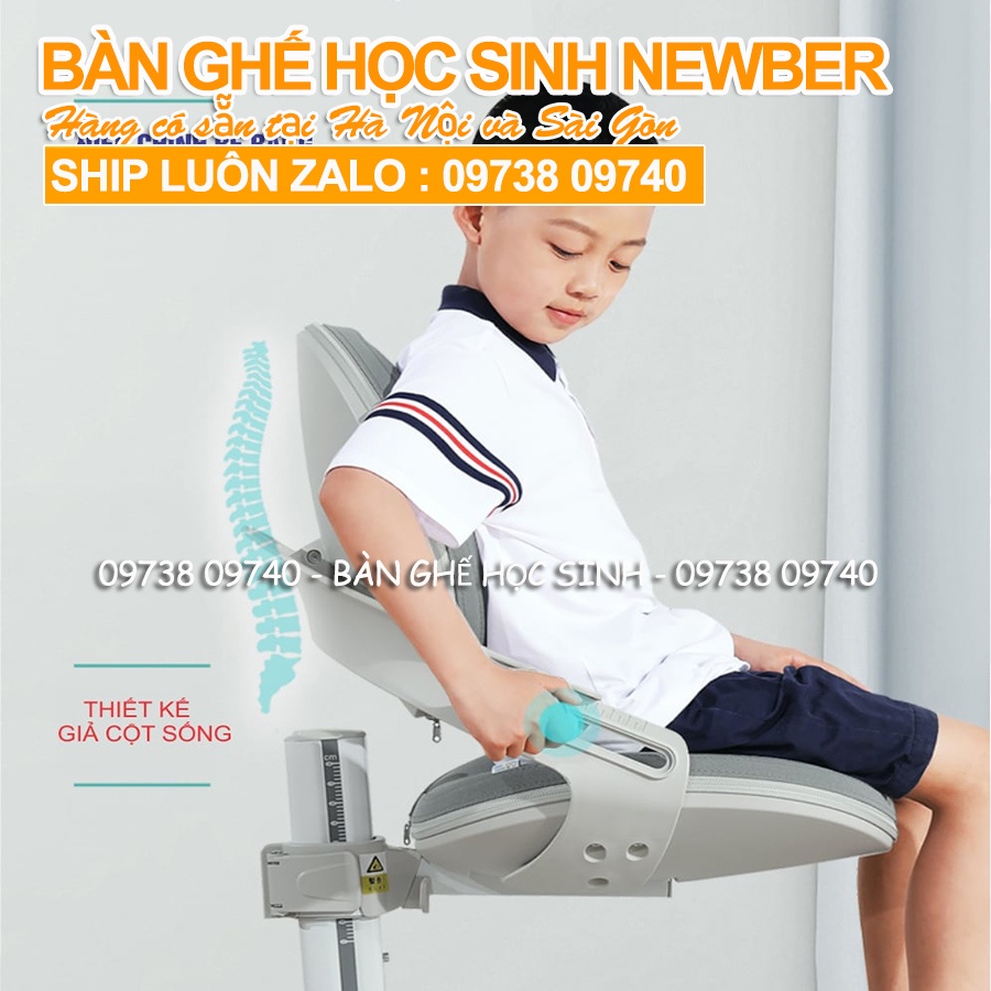 Ghế thông minh chống gù chống cận Hanover C02 - Ghế tiêu chuẩn Châu Âu C02