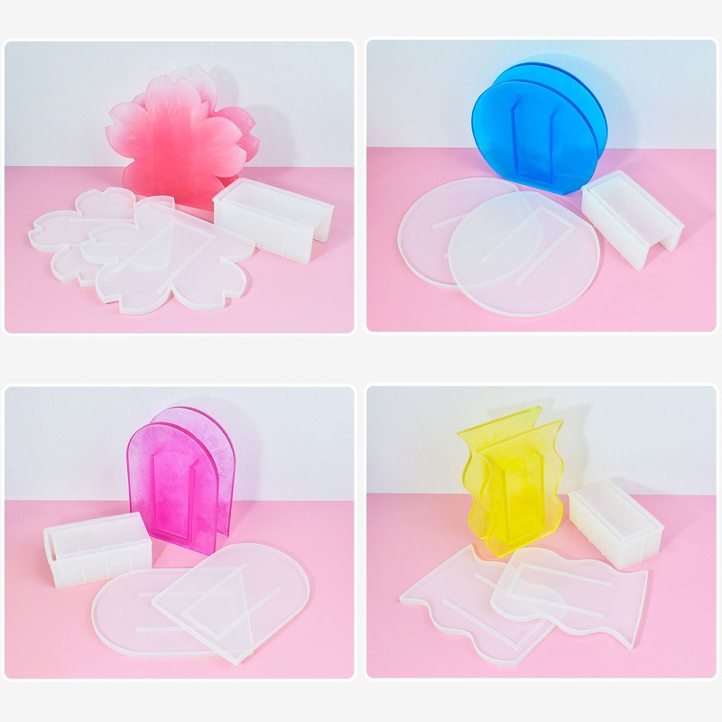 Khuôn Silicone Làm Chậu Hoa Nhỏ DIY