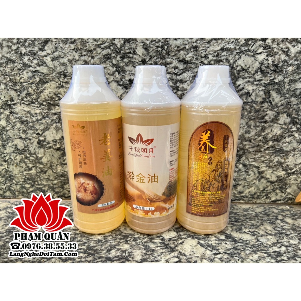 Dầu massage đông y vai cổ,gáy, ngải, gừng, đương quy lưu thông khí huyết bài trừ độc tố