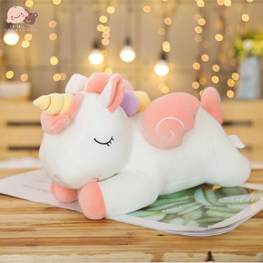 Thú Nhồi Bông Hình Ngựa Một Sừng Dễ Thương Cho Bé