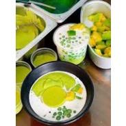 Màu Thực Phẩm Xanh Trái Bơ, Chuẩn màu, nấu chè, làm bánh