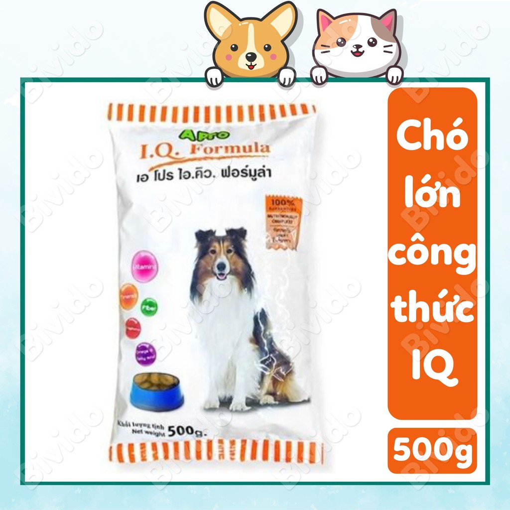 Thức ăn cho chó APro IQ thông minh gói 500g - Bivido