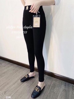 Quần legging cạp chữ cực tôn dáng