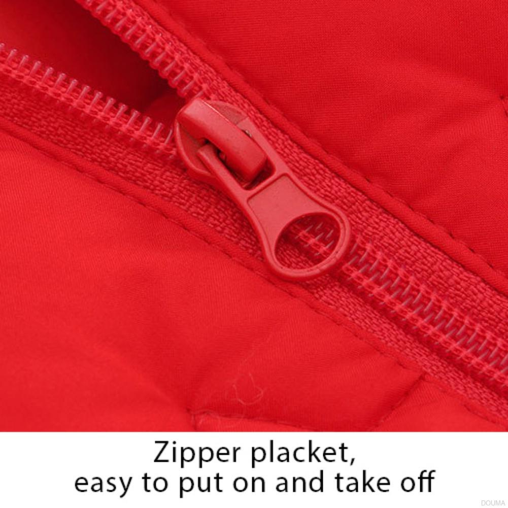 Children's Down Cotton-Padded Jacket Baby Short Ear Hooded Coat