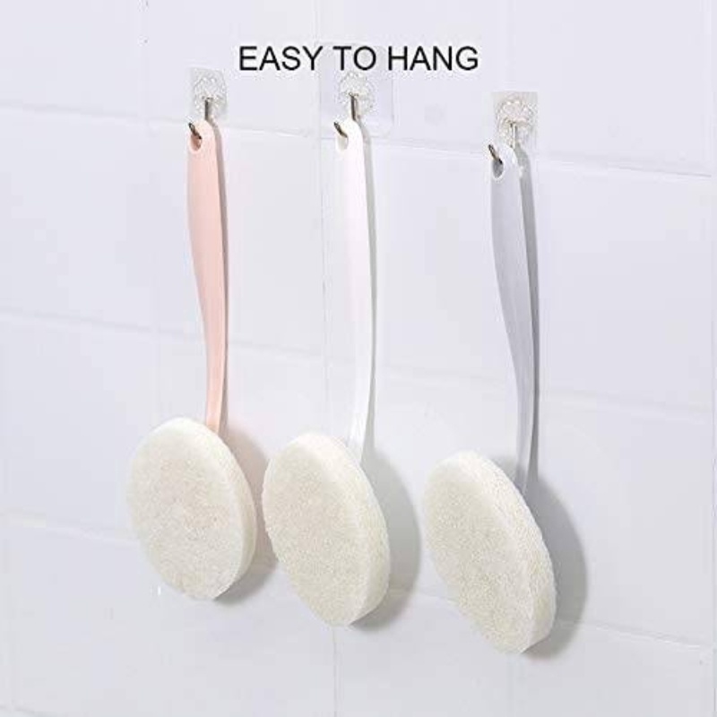1 Miếng Bọt Biển Rửa Chén Có Tay Cầm Dài Đa Năng Tiện Dụng