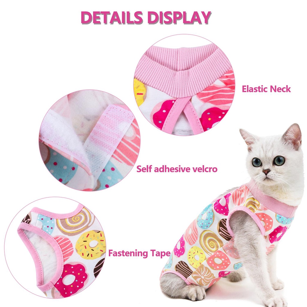 Bộ Quần Áo Phẫu Thuật Cho Mèo