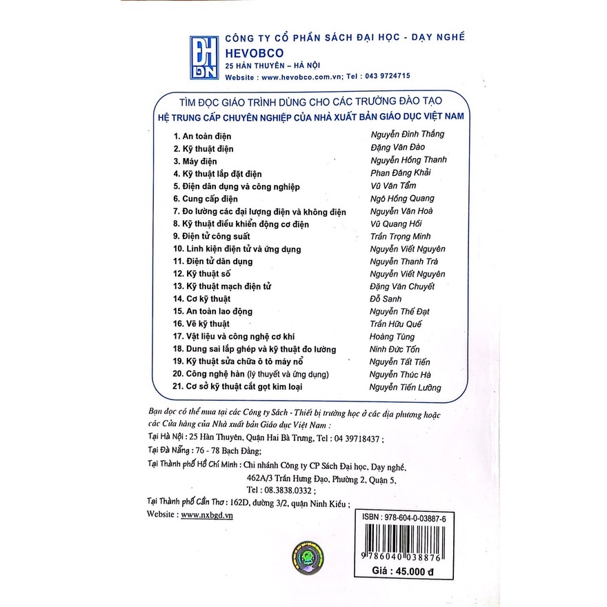 Sách - Giáo Trình An Toàn Lao Động