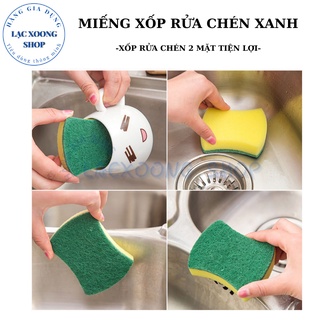 Miếng xốp rửa chén xanh