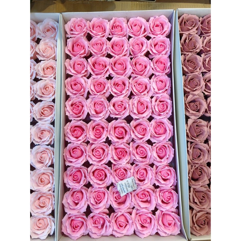 Hoa hồng sáp 6 lớp cánh xoăn