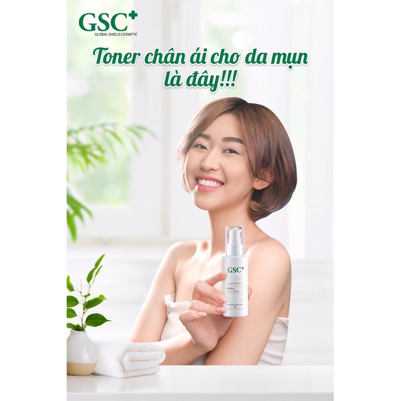 Toner dành cho da mụn, dầu GSC