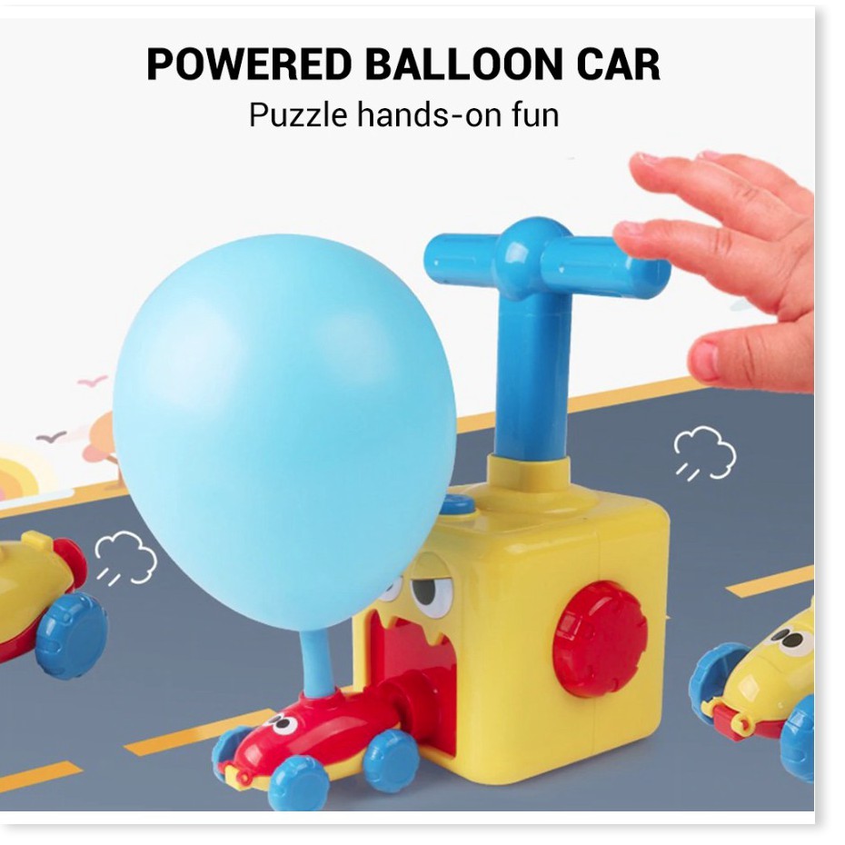 Trò chơi đua xe dùng khí vui nhộn Power Ballon