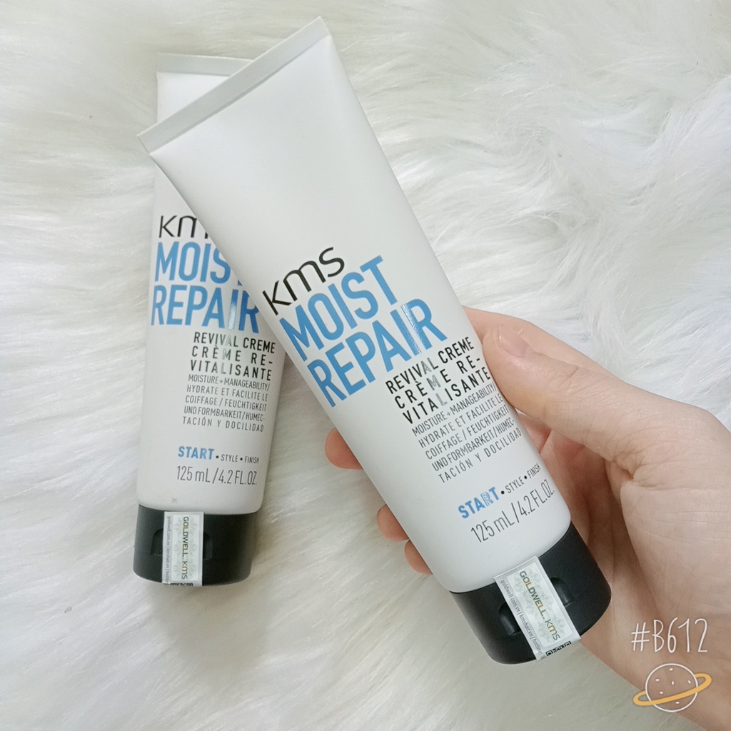 Kem Dưỡng Tóc Phục Hồi Độ Ẩm KMS Moist Repair Goldwell 125ml