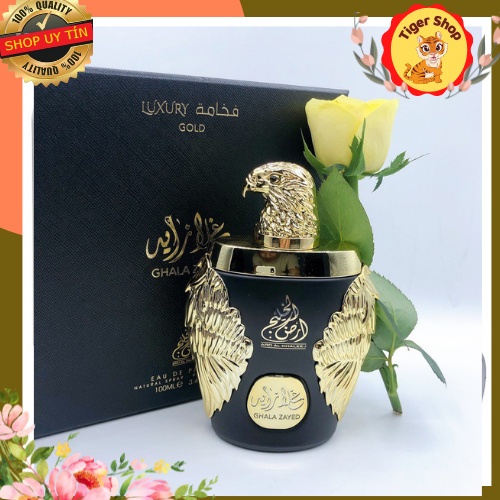 Nước Hoa Dubai Ghala Zayed Luxury Gold Trầm Ấm, Nam Tính 100ml