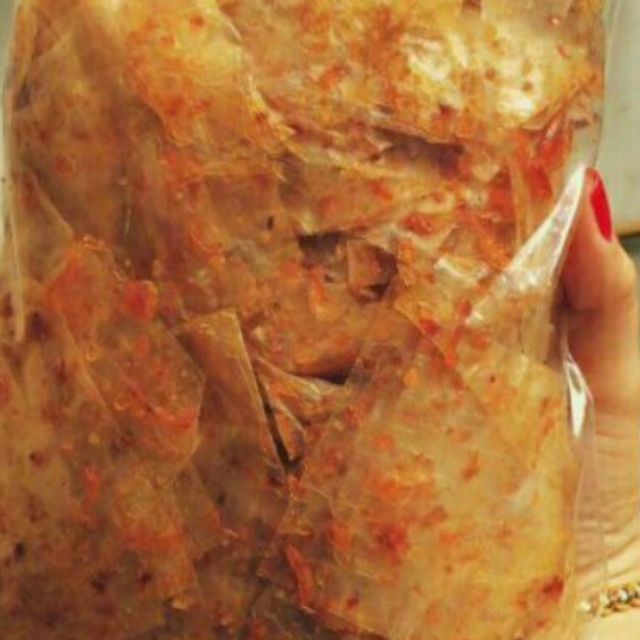 500g bánh tráng trộn ruốc
