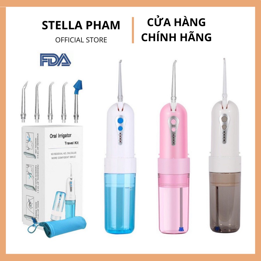 Máy Tăm Nước Oral I Water Flosser Chính Hãng Oral B Irrigator Du Lịch Cầm Tay Máy Tăm Nước Procare Panasonic HF5 HF6