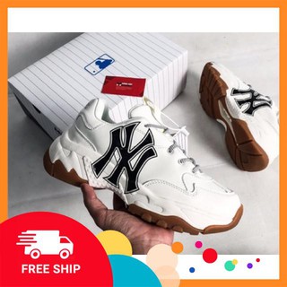 MLB Đế Nâu- Giày Thế Thao Nam Nữ ,Giày MLB NY Đế Nâu [BẢO HÀNH 1 NĂM –FULL BOX BILL]