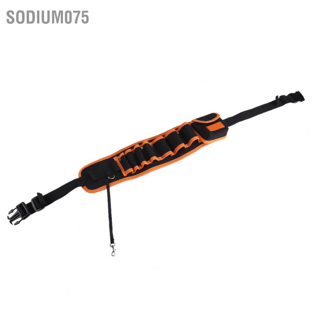 Sodium075 JAKEMY Professional Waist Bag Adjustable Belt Hardware Electricians Repair Tools Holder Pockets