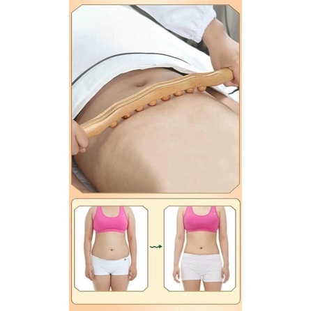 Gậy gỗ bi đả thông kinh lạc,gậy vạn năng,gậy giảm béo 1gậy