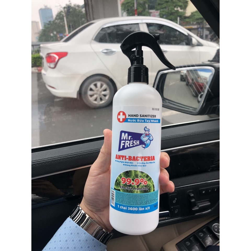 Xịt rửa tay kháng khuẩn Mr.Fresh 120ml