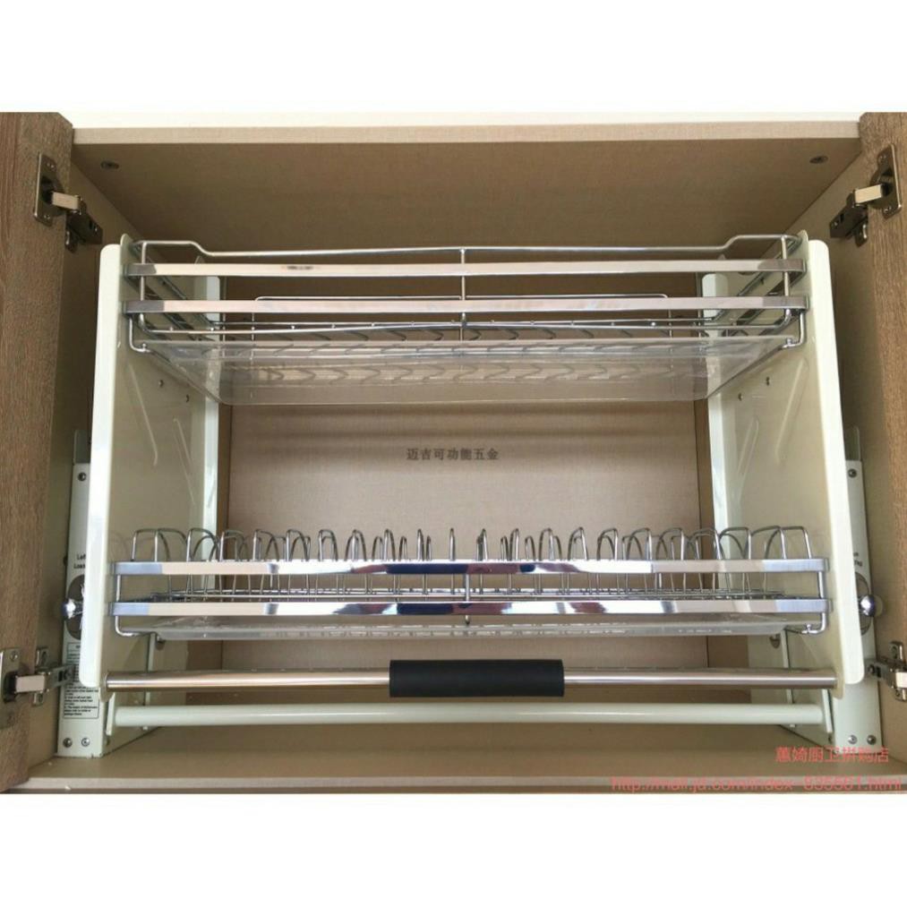 GIÁ BÁT ĐĨA NÂNG HẠ INOX 304 CHÍNH HÃNG BOSS - BẢO HÀNH 5 NĂM