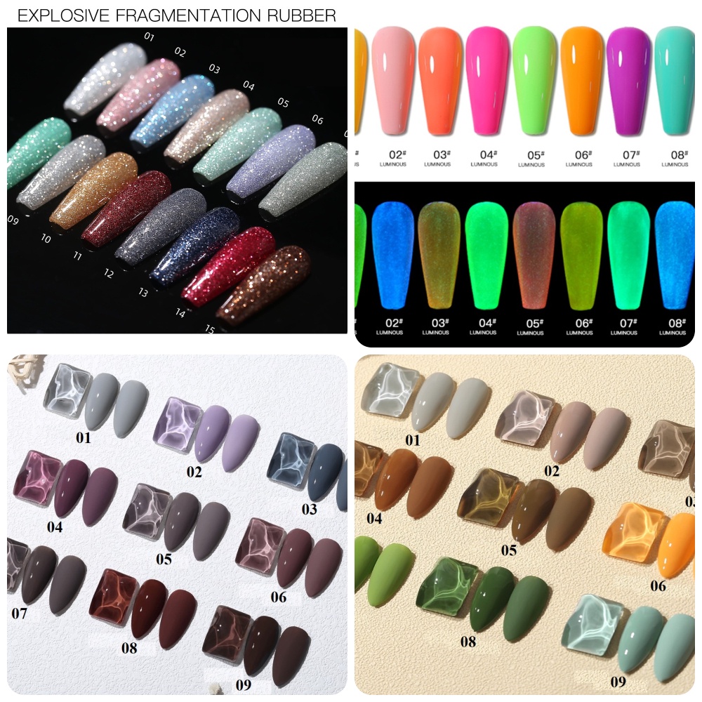 Set 10 chai sơn gel Elise cao cấp chính hãng 15ml (sơn thanh lý mỗi set 10 chai, hàng mới 100%, chọn màu ngẫu nhiên)