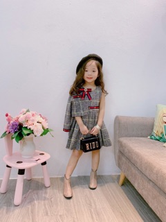 Set váy dạ bé gái