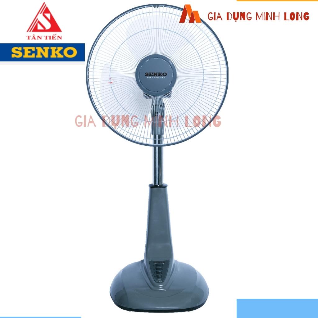 Quạt Lỡ SENKO LS1630 ống sắt -3 tốc độ, chỉnh chiều cao, bảo hành 24 tháng, ship hỏa tốc