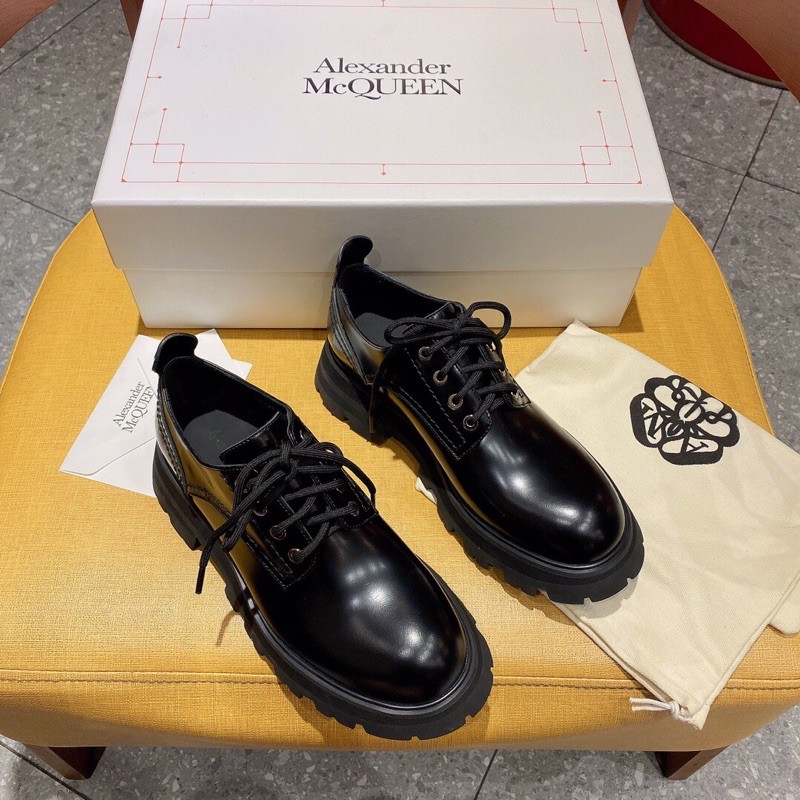 Giày Oxford nữ da thật cao cấp Alexander MCqueen mẫu mới nhất 2021 | BigBuy360 - bigbuy360.vn