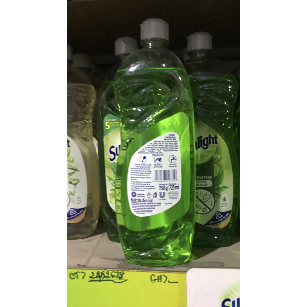 Sunlight chén chai 750ml
