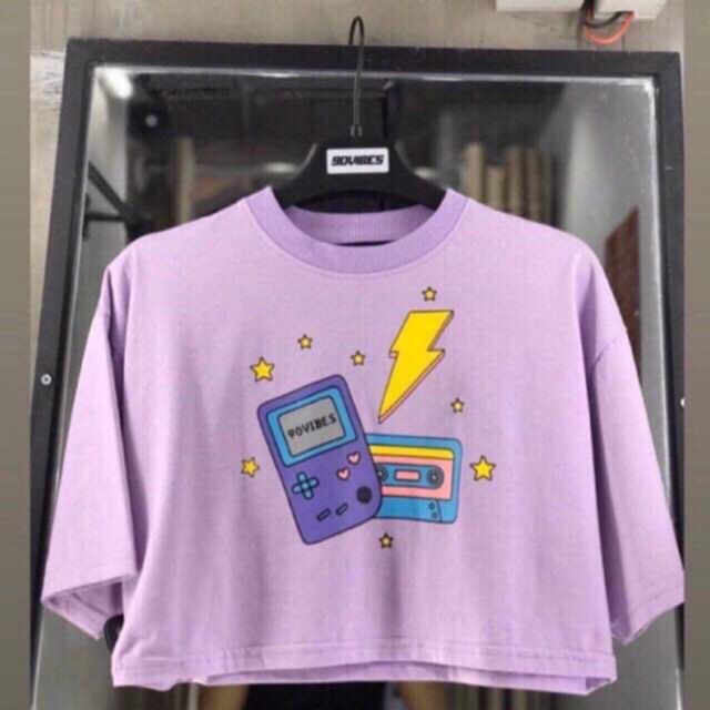 Áo croptop GAME BOY L&D
