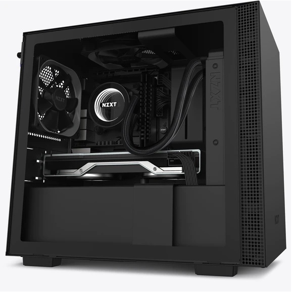 Vỏ Case Máy Tính NZXT H210 Màu Đen