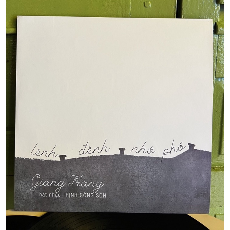 Đĩa than GIANG TRANG HÁT NHẠC TRỊNH