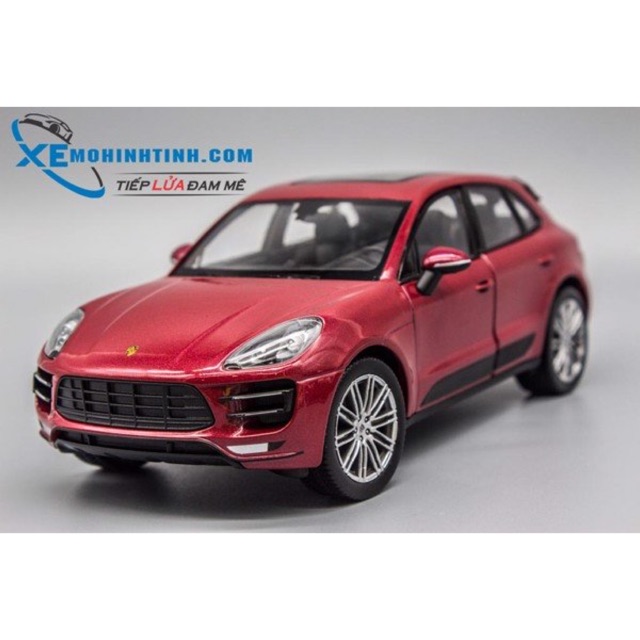 Xe Mô Hình Porsche Macan 1:24 Welly ( Đỏ )