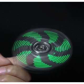 Con Quay Đồ Chơi Fidget Spinner Led Điện Tử Diy