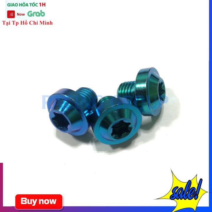 Ốc 10li10 GR5 Đầu Dù Nhiều Màu Gắn Xe Máy (Giá 1 Con)