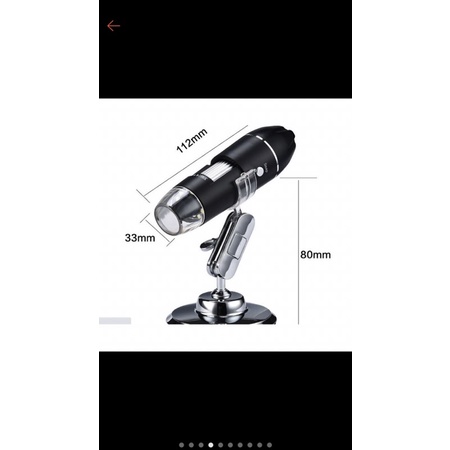 Kính hiển vi điện tử kết nối điện thoại và máy tính Wifi phóng đại 1600X Digital Microscope