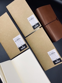Ruột sổ refill, traveler's notebook size 10x19cm ( không có dán logo )