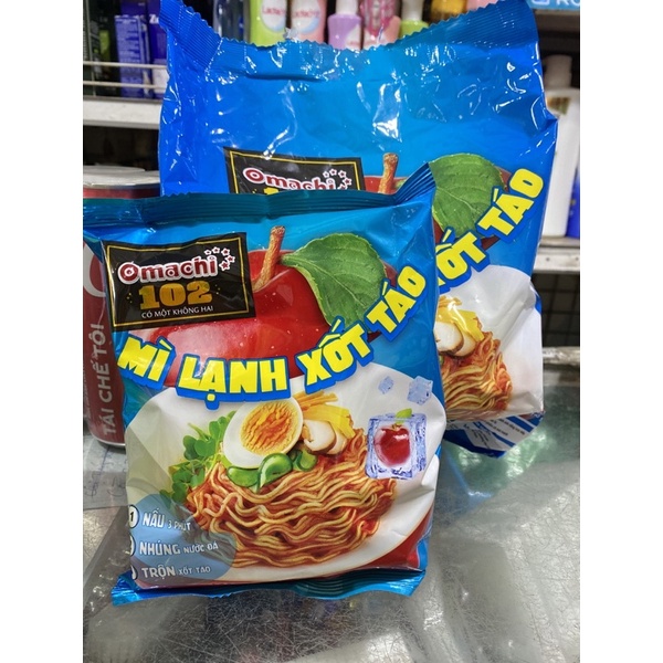 Mì lạnh xốt táo Omachi 110g